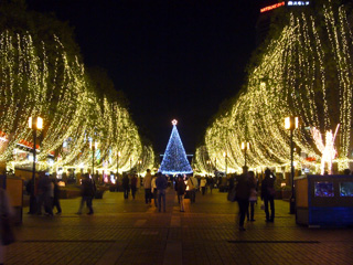 写真: Illuminated Tama Center (2) (2008.11.22)