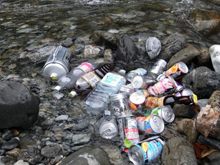 写真: 飲み物類は自然水冷の図 (2009.9.22)